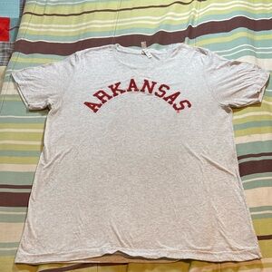 Arkansas Themed Crewneck by Canvas Bella Brand.  GUC!